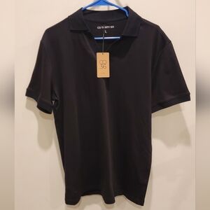 Black Men's Polo Shirt - Co Thirty Six